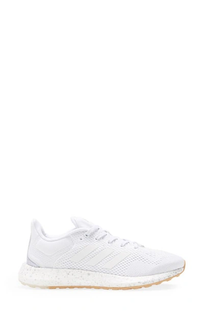 Shop Adidas Originals Pureboost 21 Primegreen Running Shoe In White/ White/ Silver Met