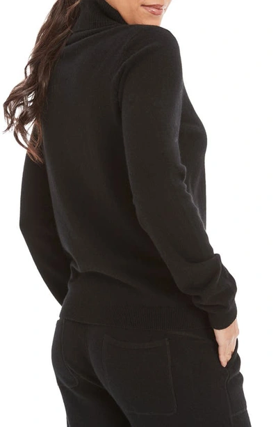 Shop Anatomie Emily Cashmere Turtleneck Sweater In Black