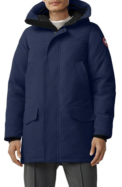 Shop Canada Goose Langford 625-fill Power Down Parka In Atlantic Navy