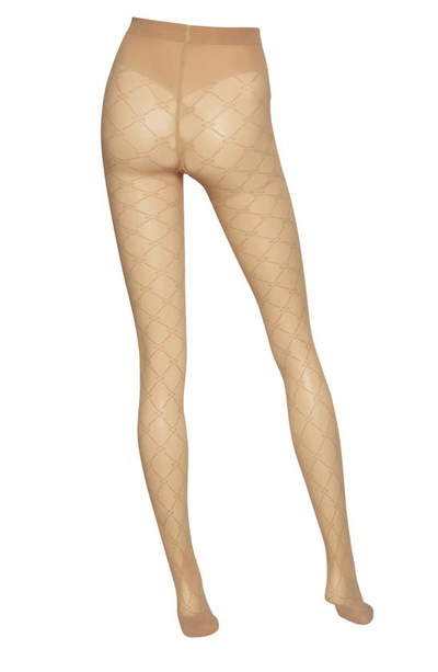 Shop Wolford Aurora Love Tights In Fairly Light