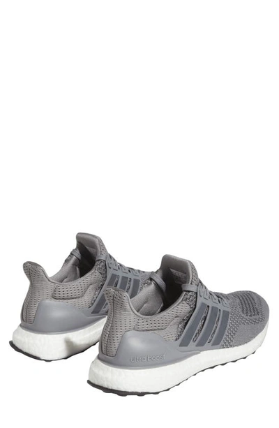 Shop Adidas Originals Ultraboost 1.0 Dna Running Sneaker In Grey/ Core Black