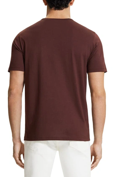 Shop Theory Precise T-shirt In Chocolate
