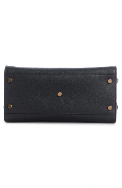 Saint Laurent Sac De Jour Small Leather Top-handle Bag In Nero