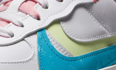 Shop Nike Air Force 1 Plt.af.orm Sneaker In White/ Soft Pink/ Barely Volt