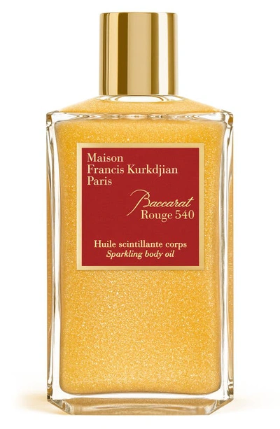 Maison Francis Kurkdjian Baccarat Rouge 540 Scented Sparkling Body Oil