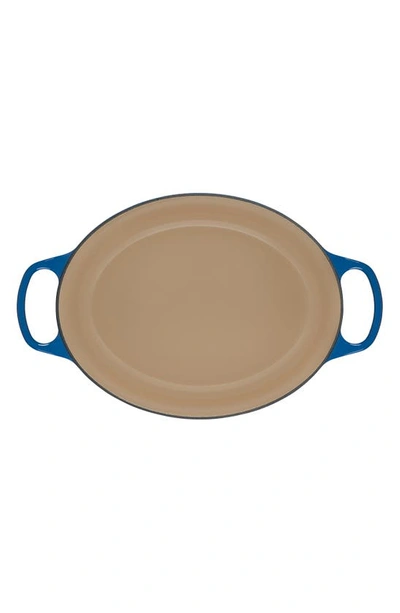 Le Creuset Signature 6.75-quart Oval Enamel Cast Iron French/dutch Oven With Lid In Marseille