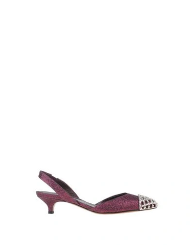 Bruno Magli Pump In Maroon