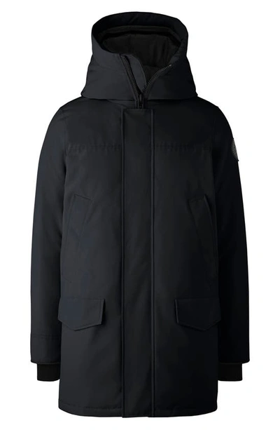 Shop Canada Goose Langford Water Repellent 625-fill Power Down Parka In Navy