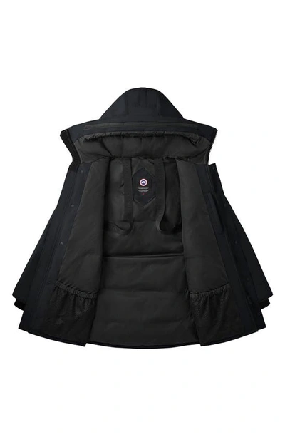 Shop Canada Goose Langford Water Repellent 625-fill Power Down Parka In Navy
