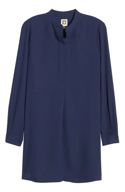 Anne Klein Tunic Shirt In Distant Mountain