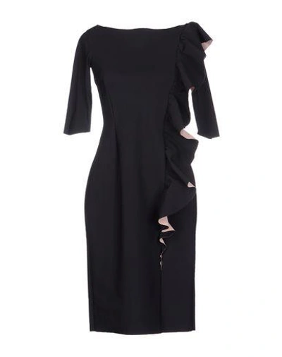 Shop Chiara Boni La Petite Robe Short Dress In Black