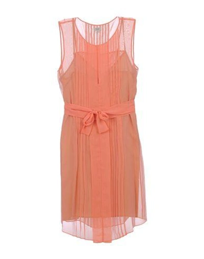 Shop Hoss Intropia Short Dresses In Salmon Pink