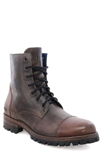 Bed Stu Protege Treck Cap Toe Boot In Teak Black Rustic