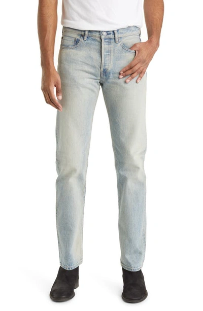 Shop John Elliott The Daze Straight Leg Jeans In Coast 2