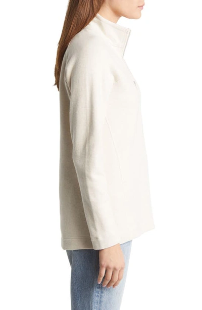 Tommy Bahama New Aruba Half Zip Pullover In Fresco Hthr