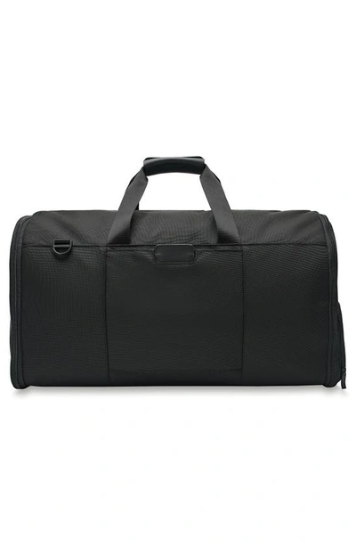 Briggs & Riley Small Carry-on Baseline Garment Duffle Bag In Black