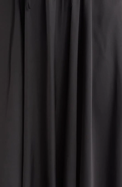 Shop Sam Edelman Pleated Handkerchief Midi Dress In Black