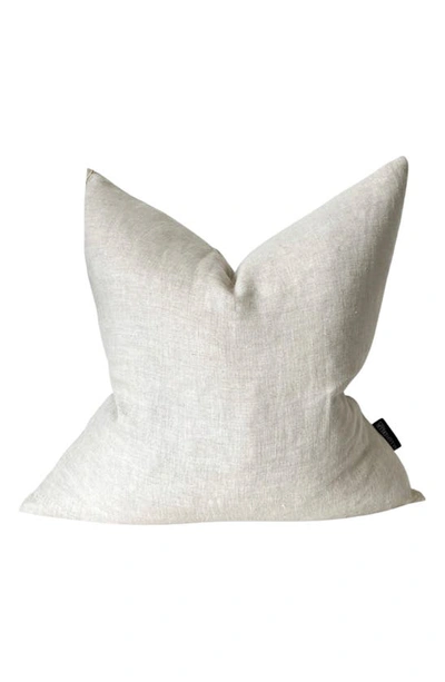 Shop Modish Decor Pillows Linen Pillow Cover In White Tones