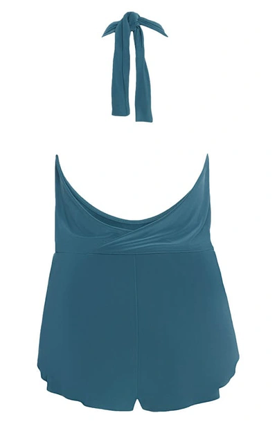 Magicsuit Solid Bianca Romper One Piece Swimsuit In Palm