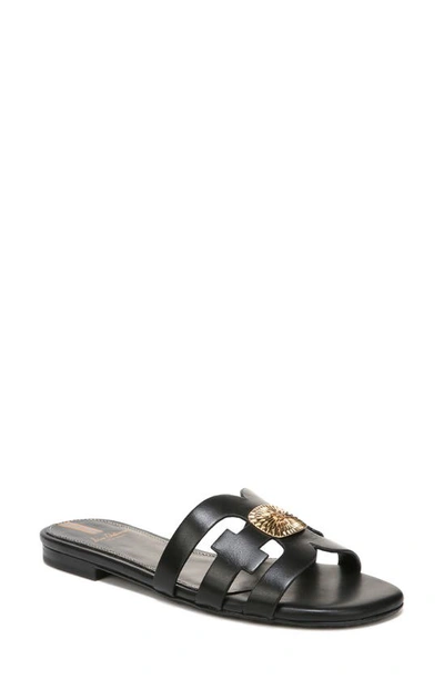 Shop Sam Edelman Bay Radiant Slide Sandal In Black