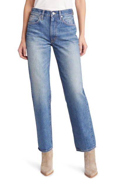 Shop Slvrlake Sophie Mid Rise Jeans In Troubled Waters