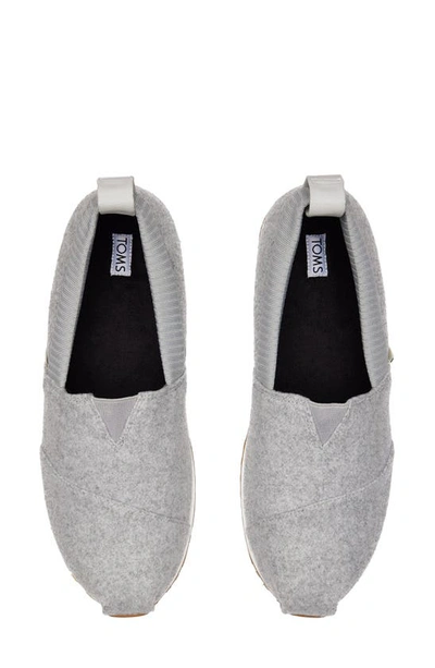 Shop Toms Alpargata Resident Slip-on Shoe In Grey