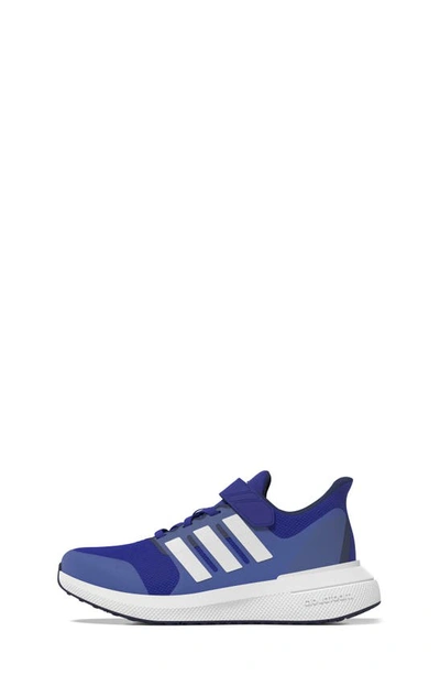 Shop Adidas Originals Kids' Fortarun 2.0 El Sneaker In Lucid Blue/ White/ Blue Fusion