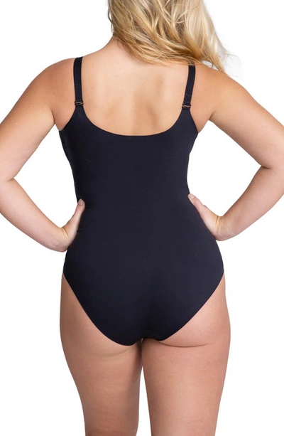 Honeylove Liftwear Cami Bodysuit In Vamp
