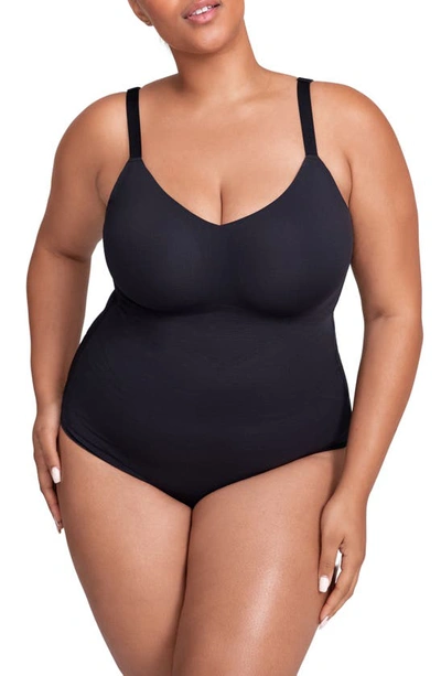 Honeylove Liftwear Cami Bodysuit In Vamp