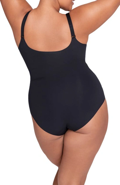 Honeylove Liftwear Cami Bodysuit In Vamp