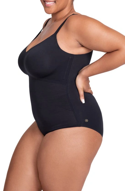 Honeylove Liftwear Cami Bodysuit In Vamp