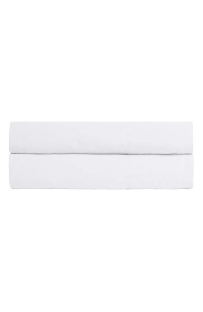Shop Parachute Percale Fitted Sheet In White