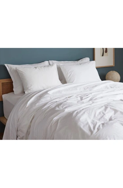 Parachute Percale Fitted Sheet In White