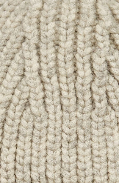 Ugg Chunky Ribbed Beanie In Light Grey