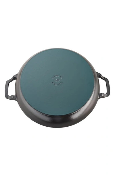 Staub 3.5-quart Cast Iron Braiser & Lid In Matte Black