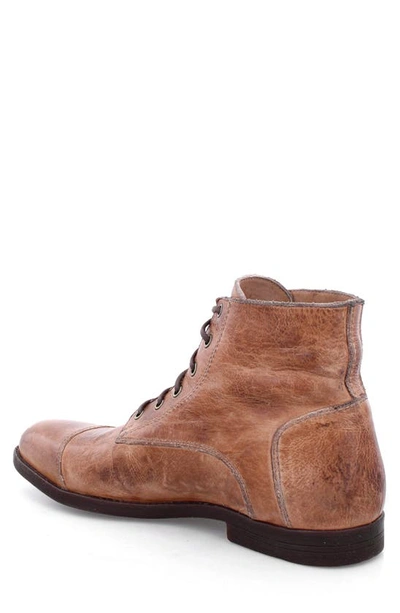 Bed Stu Leonardo Cap Toe Boot In Tan Dd Tremolo