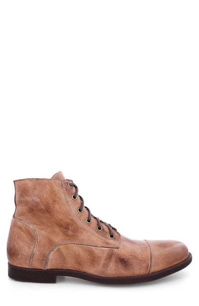 Bed Stu Leonardo Cap Toe Boot In Tan Dd Tremolo