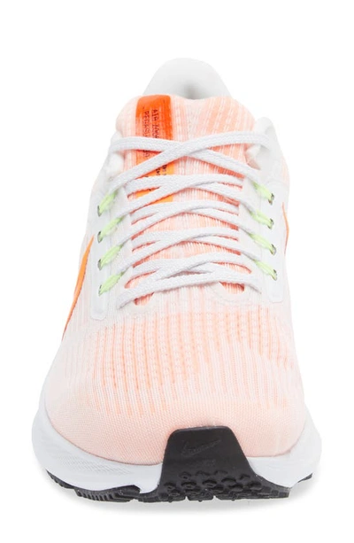 Shop Nike Air Zoom Pegasus 39 Running Shoe In White/ Orange/ Crimson/ Black