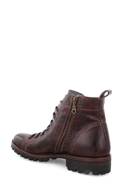 Bed Stu Old Bowen Trek Plain Toe Boot In Tiesta Di Moro Rustic