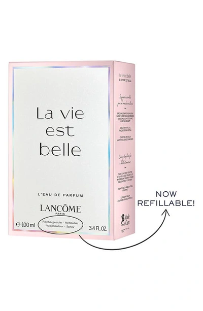Shop Lancôme La Vie Est Belle Refillable Eau De Parfum, 3.4 oz
