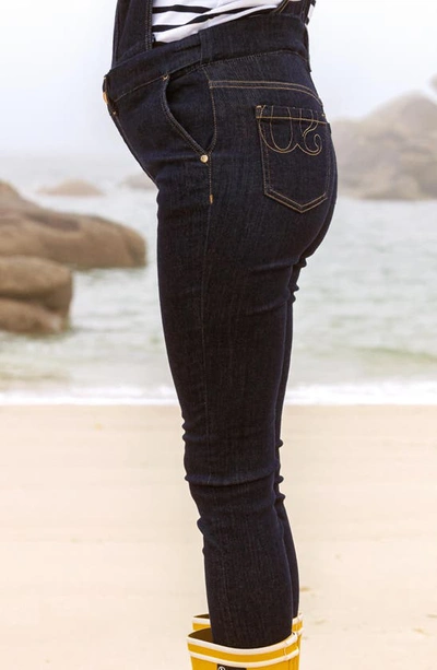 Cache Coeur Sharon Maternity Jeans In Dark Blue
