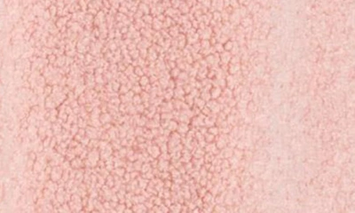 Cache Coeur Leonie Fleece Maternity/nursing Coat In Pink