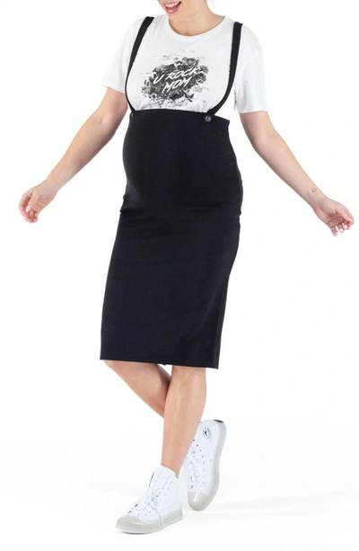 Shop Cache Coeur Alicia Maternity Pencil Skirt In Black