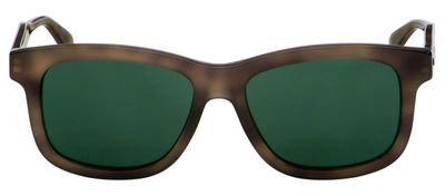 Shop Gucci Gg0824s 008 Wayfarer Sunglasses In Green