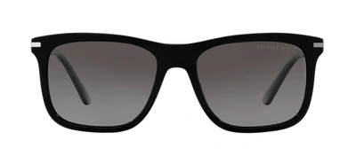 Shop Prada Pr 18ws 1ab09g Square Sunglasses In Grey