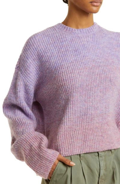 Shop Pistola Zane Crewneck Sweater In Ombre Pink
