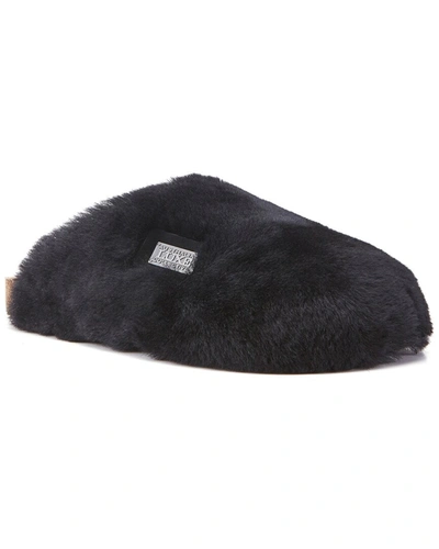 Shop Australia Luxe Collective Dreamer Shearling Slipper In Black