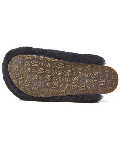 Shop Australia Luxe Collective Dreamer Shearling Slipper In Black