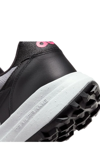 Shop Nike Acg Lowcate Se Hiking Sneaker In Black/ Black/ Hyper Pink