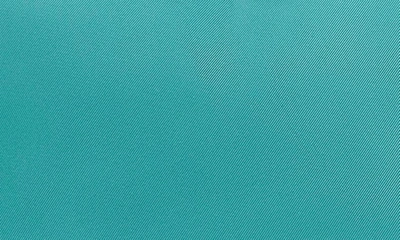Kusshi Signature Makeup Bag In Sea Green/ Bright Orange
